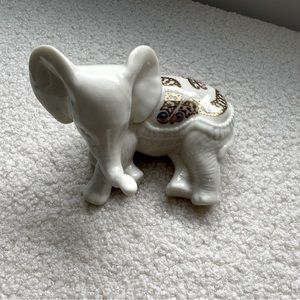 Lenox USA Made Gold Jeweled Baby Elephant Original Box Exclusive Members